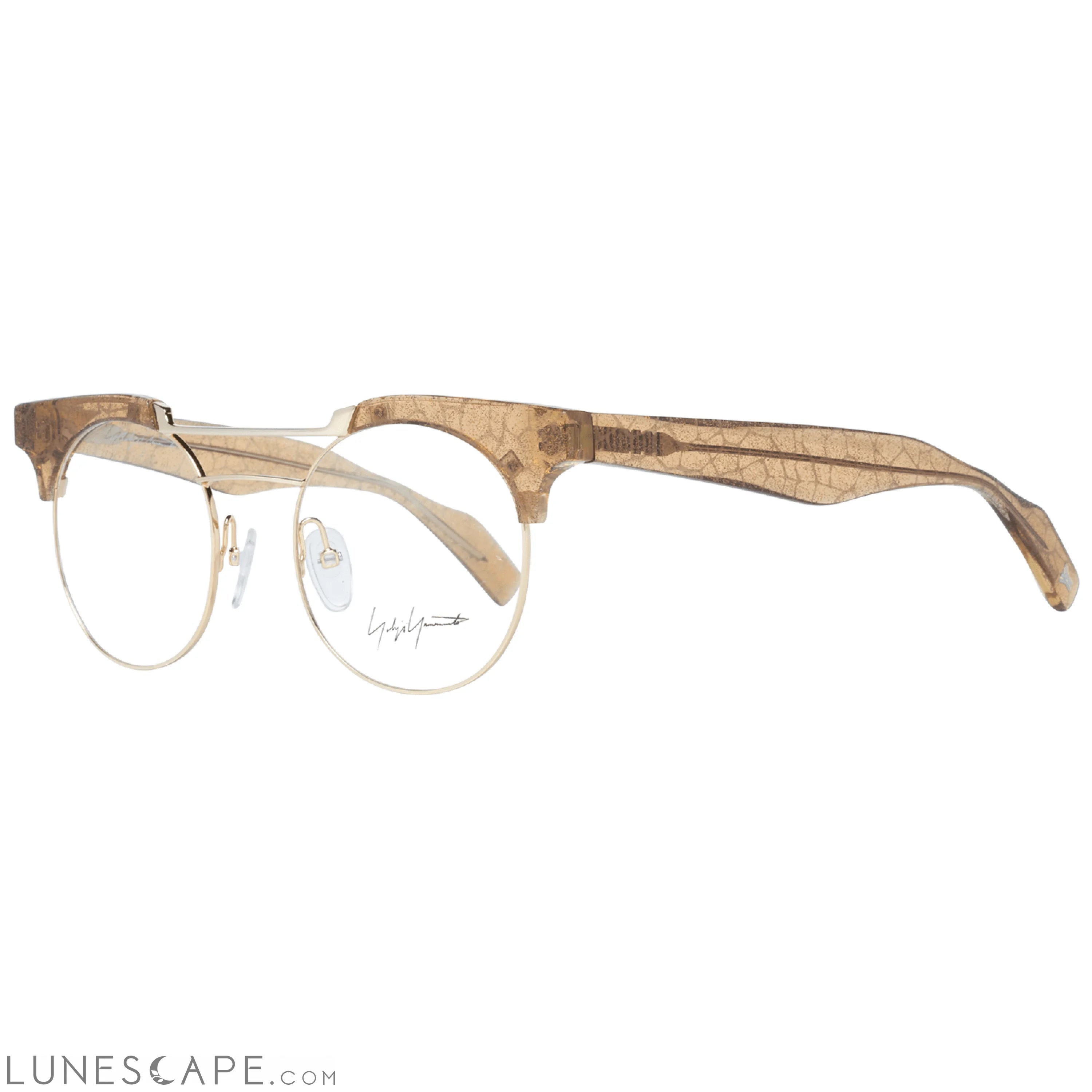 Yohji Yamamoto Gold Women Optical Frames LUNESCAPE