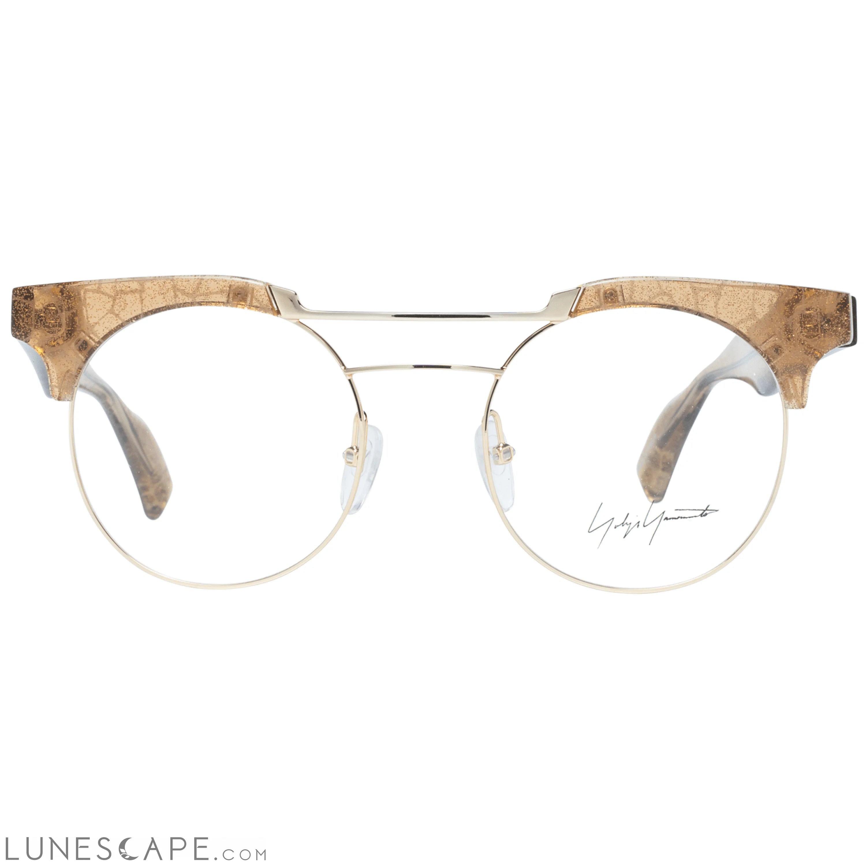 Yohji Yamamoto Gold Women Optical Frames LUNESCAPE