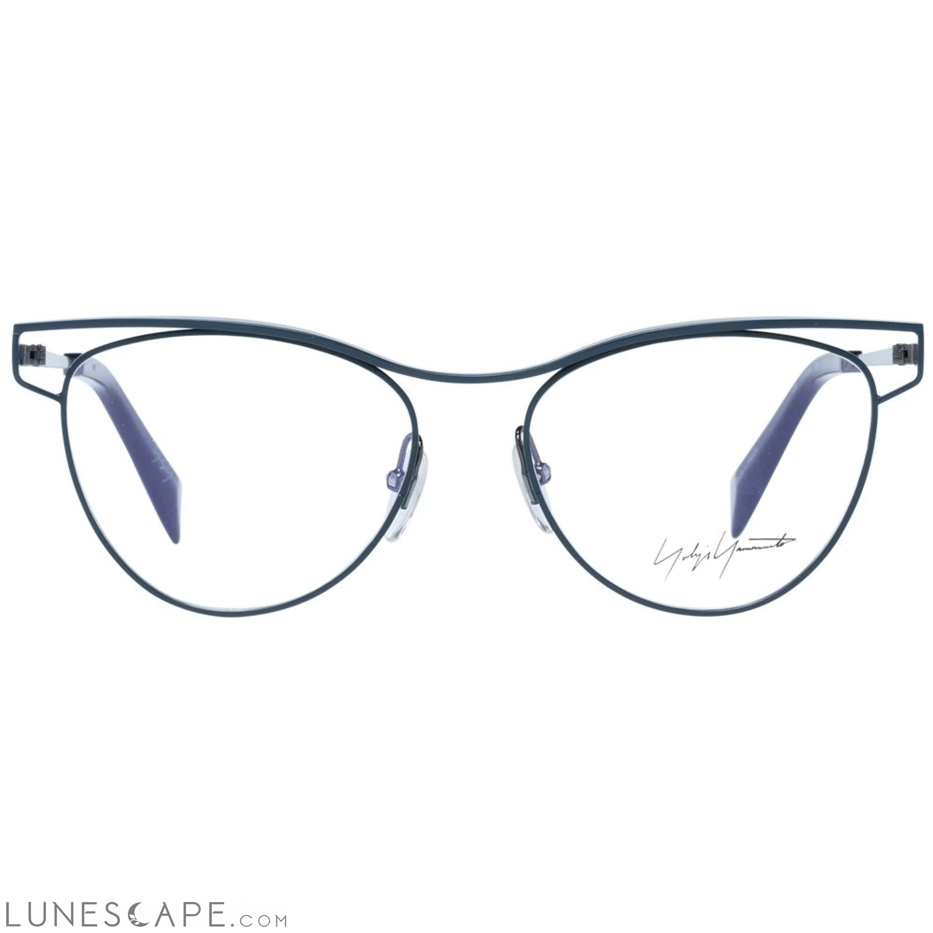 Yohji Yamamoto Green Women Optical Frames LUNESCAPE