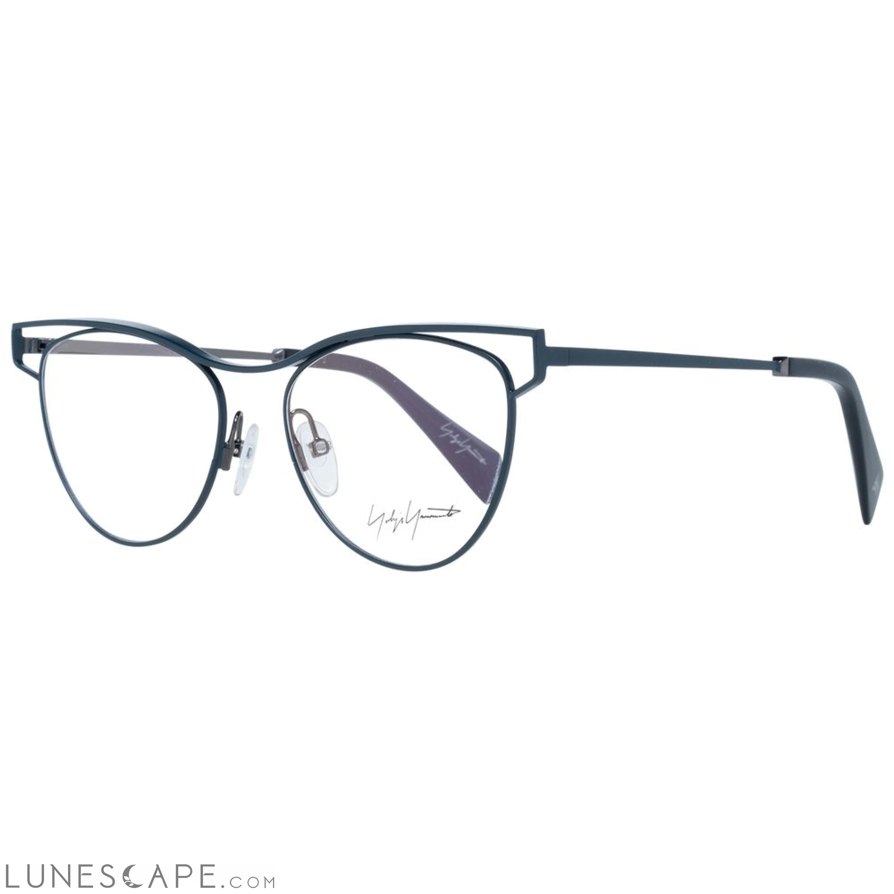 Yohji Yamamoto Green Women Optical Frames LUNESCAPE