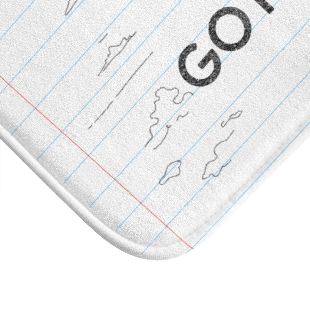 You Got This Pencil Font Bath Mat LUNESCAPE