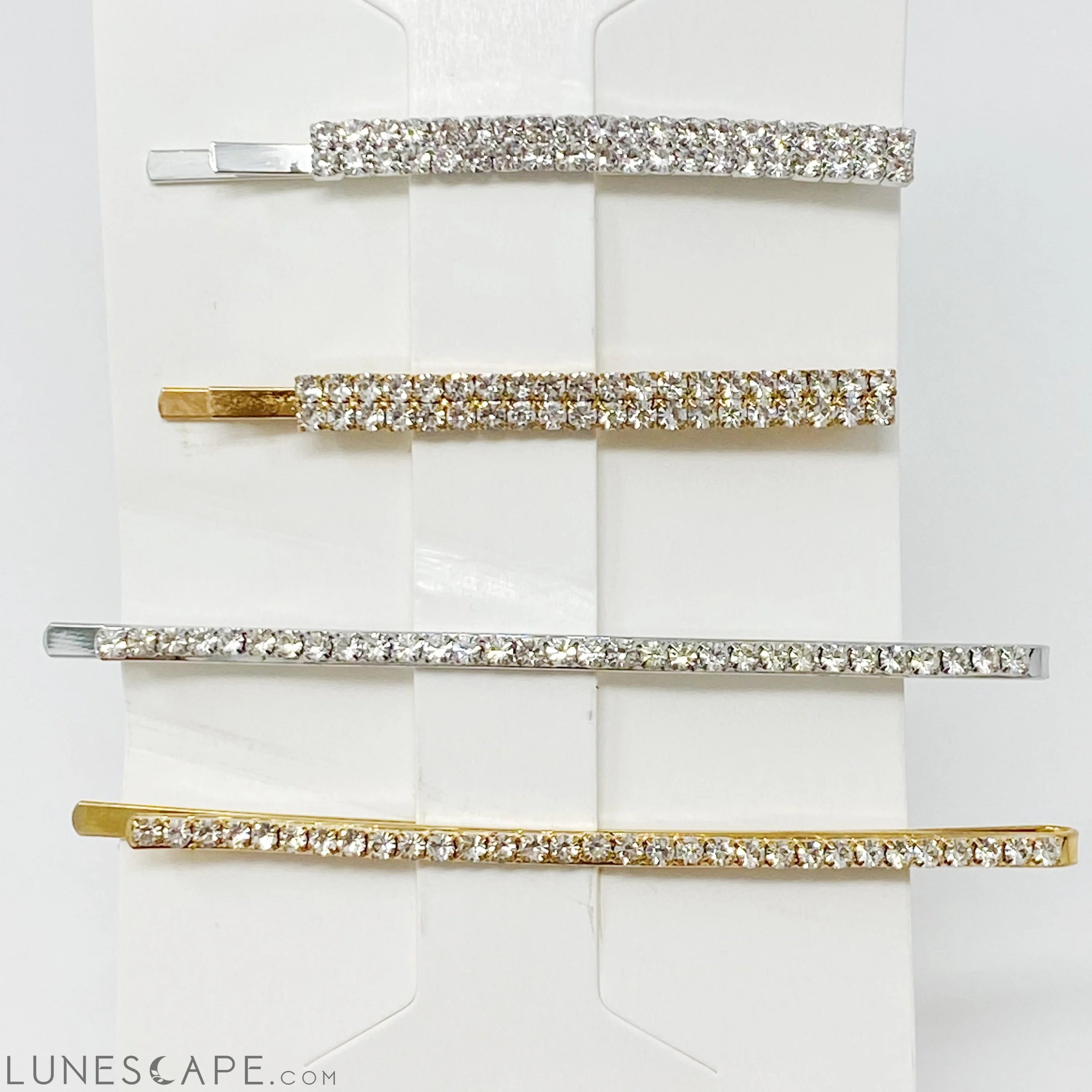 Your Shiness CZ Hair Pin Set LUNESCAPE