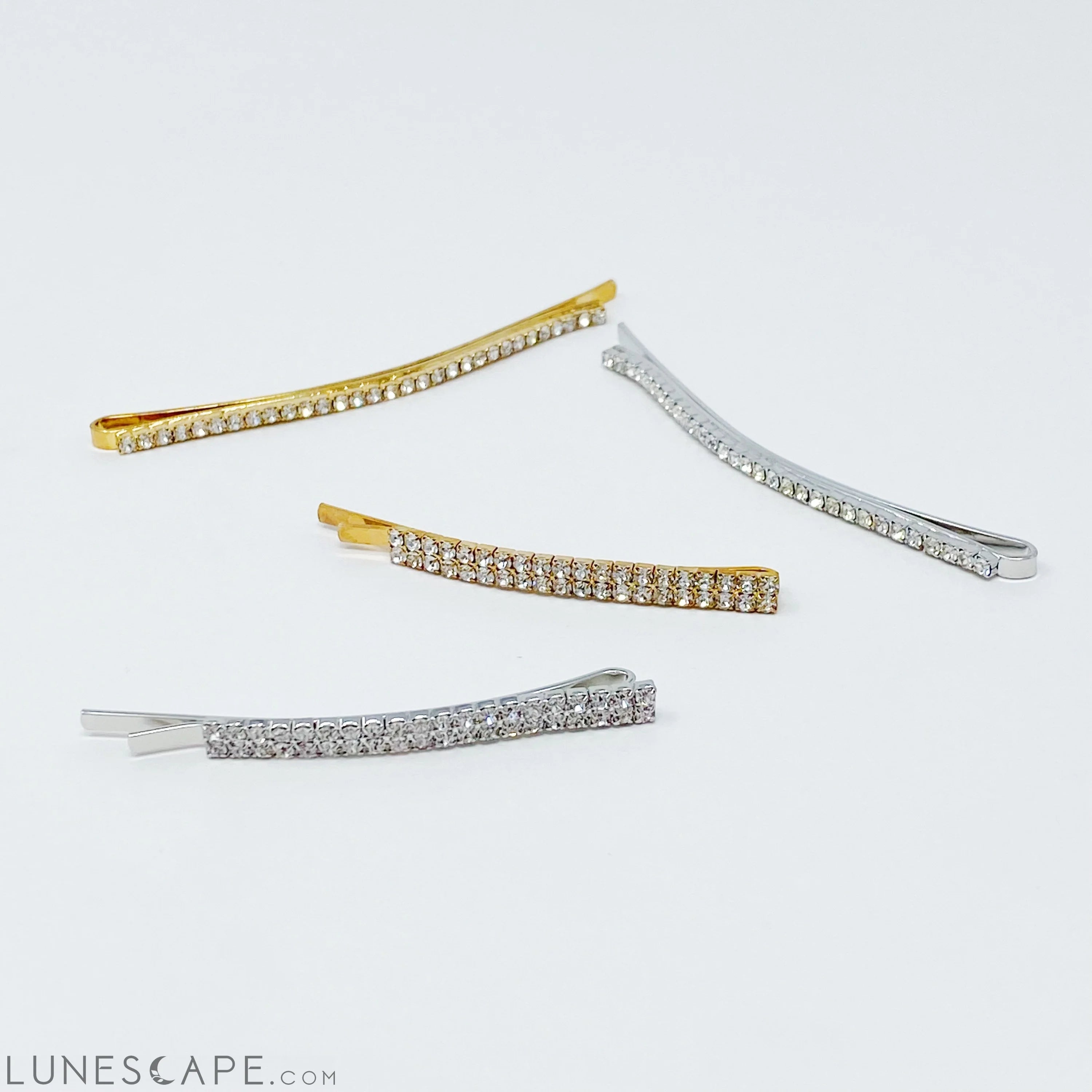 Your Shiness CZ Hair Pin Set LUNESCAPE