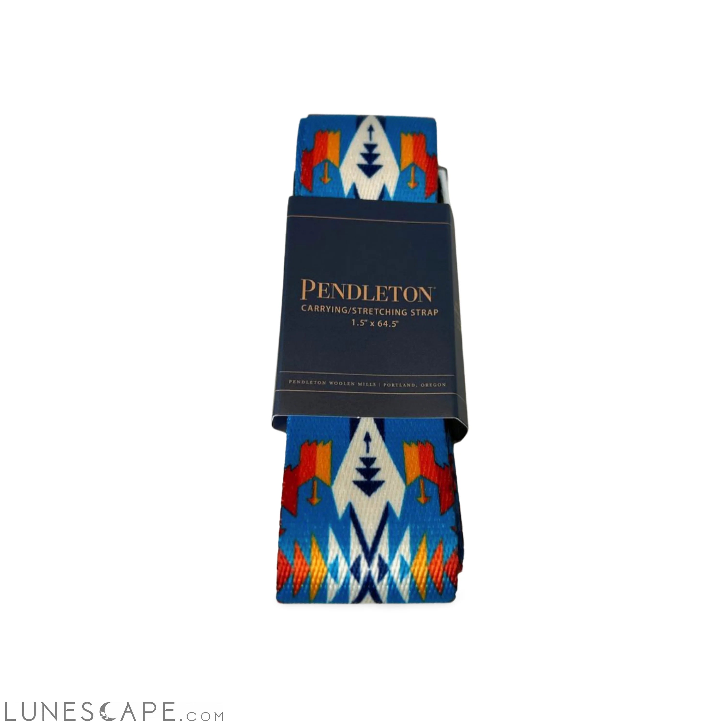 Yune Metal Buckle Yoga Strap Pendleton Tucson Turquoise LUNESCAPE