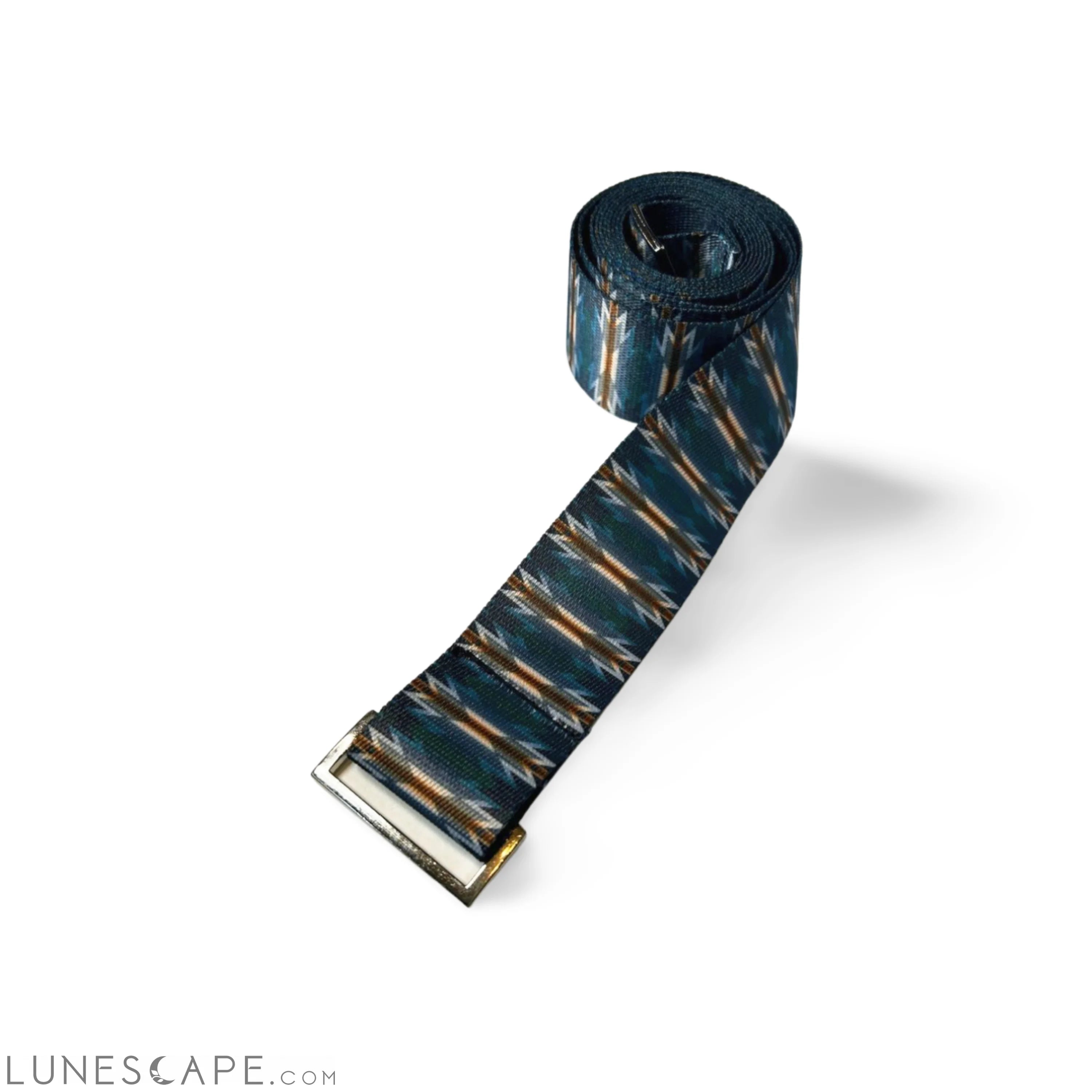 Yune Metal Buckle Yoga Strap Pendleton Wyeth Trail Oxford LUNESCAPE