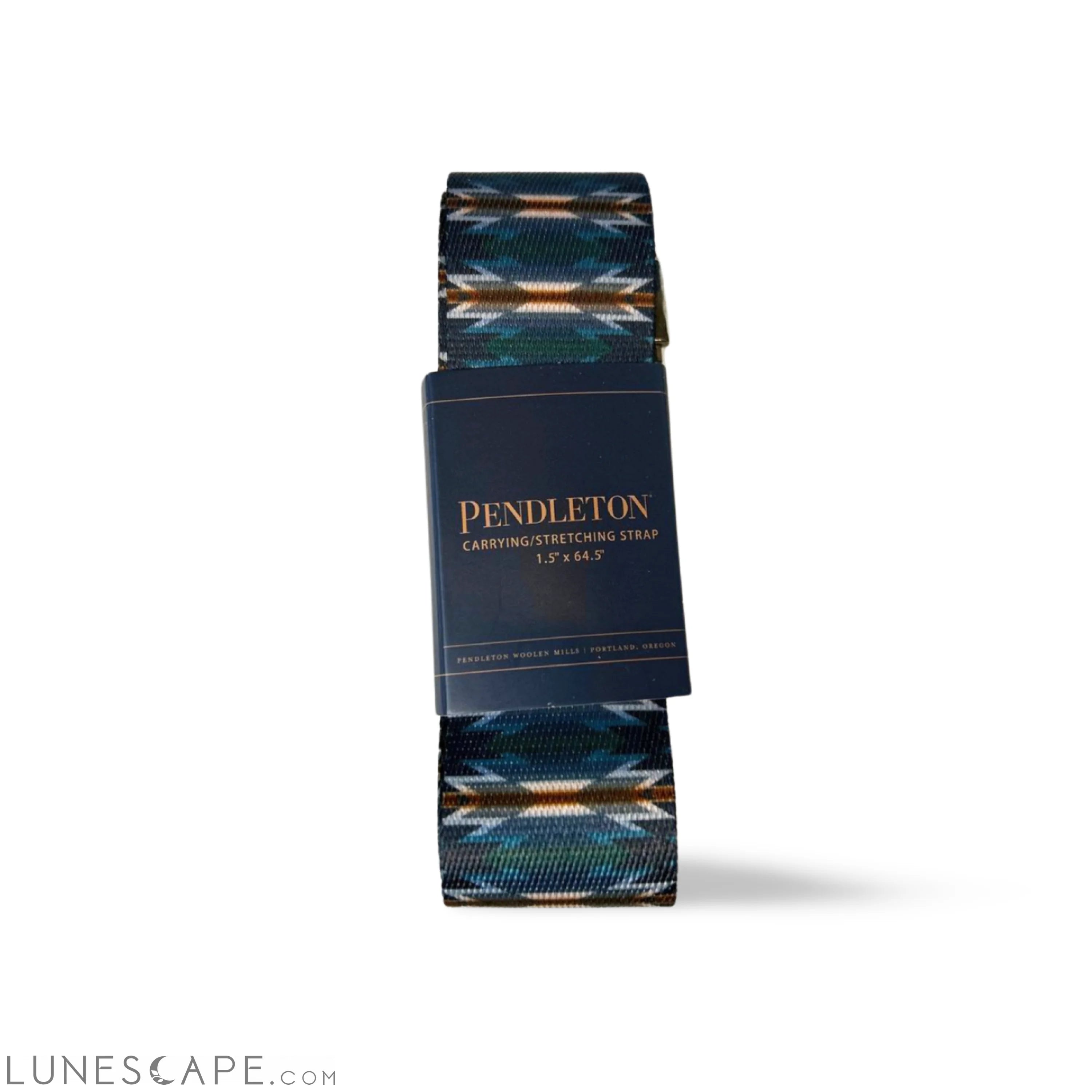 Yune Metal Buckle Yoga Strap Pendleton Wyeth Trail Oxford LUNESCAPE