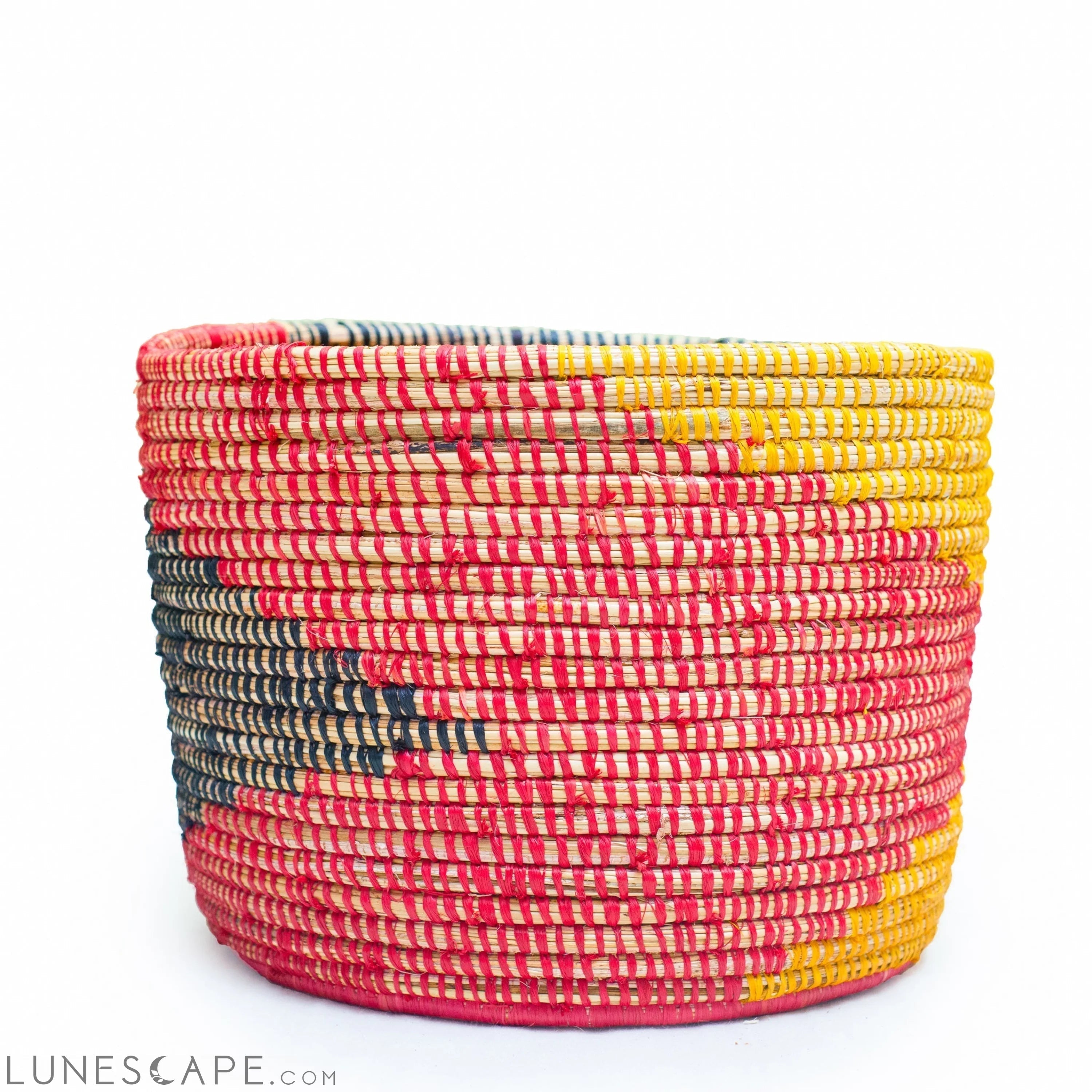 Zebra Handwoven Eco-Friendly Basket LUNESCAPE