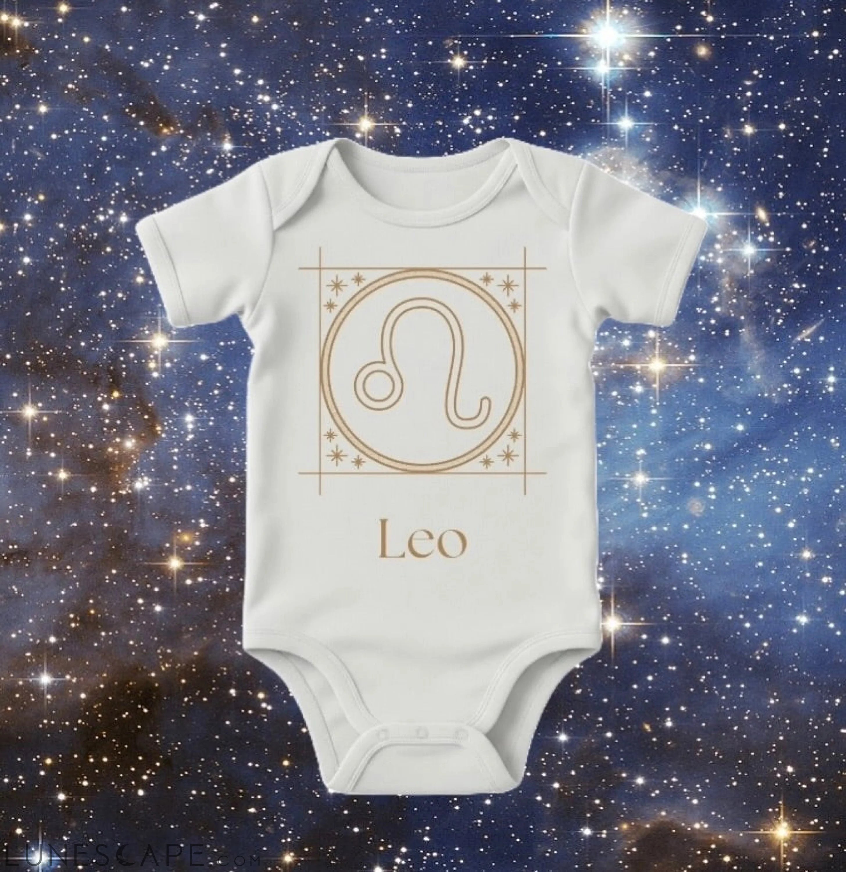 Zodiac Baby Bodysuit - Leo LUNESCAPE