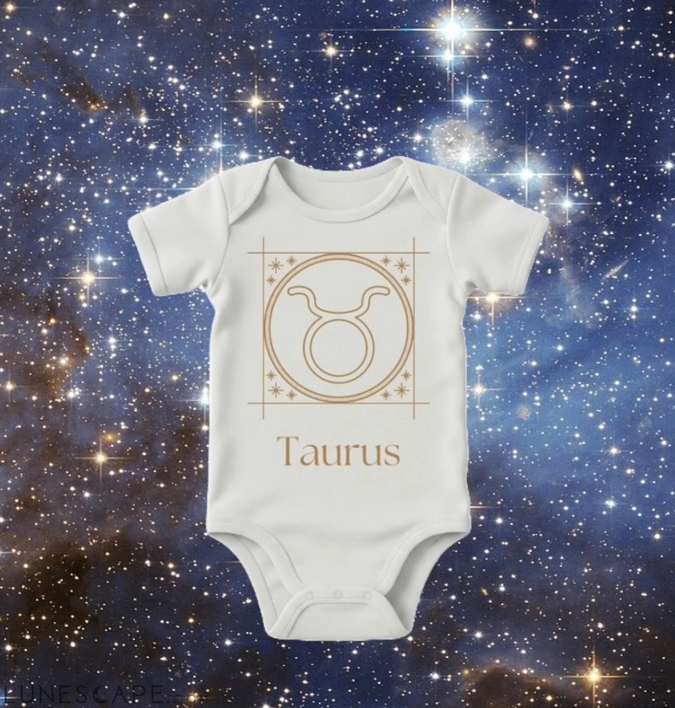 Zodiac Baby Bodysuit - Taurus LUNESCAPE