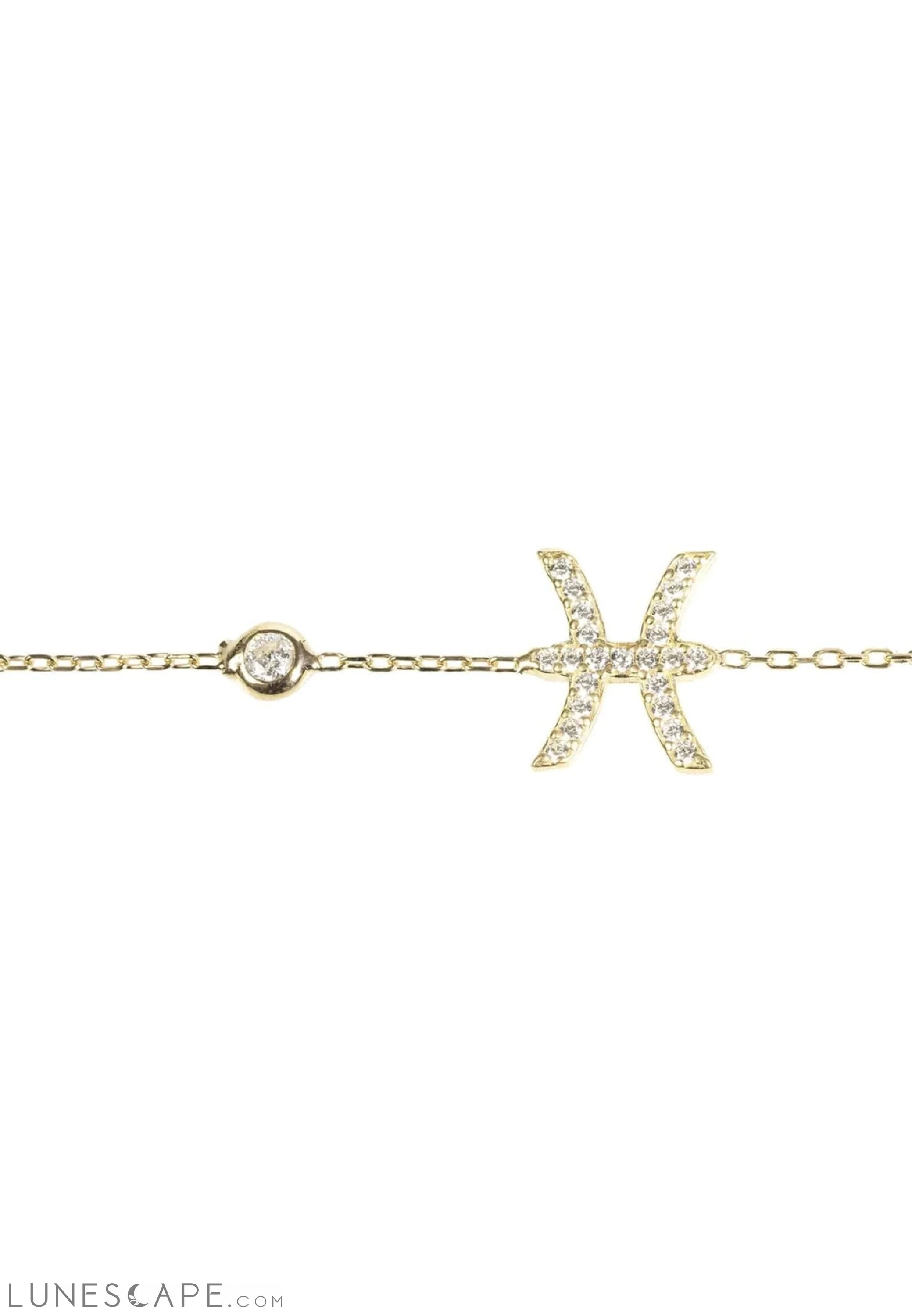 Zodiac Horoscope Star Sign Bracelet Pisces LUNESCAPE