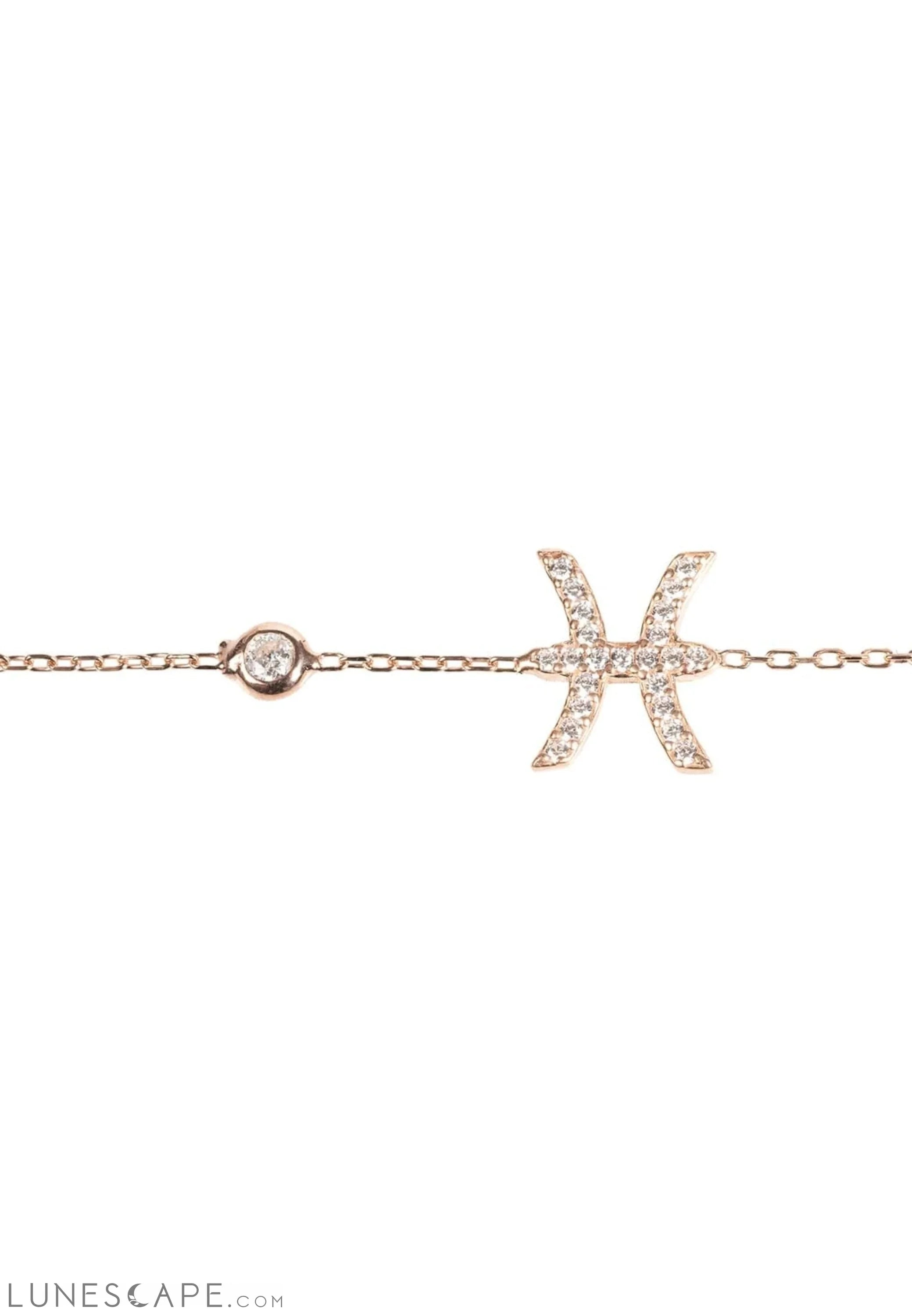Zodiac Horoscope Star Sign Bracelet Pisces LUNESCAPE
