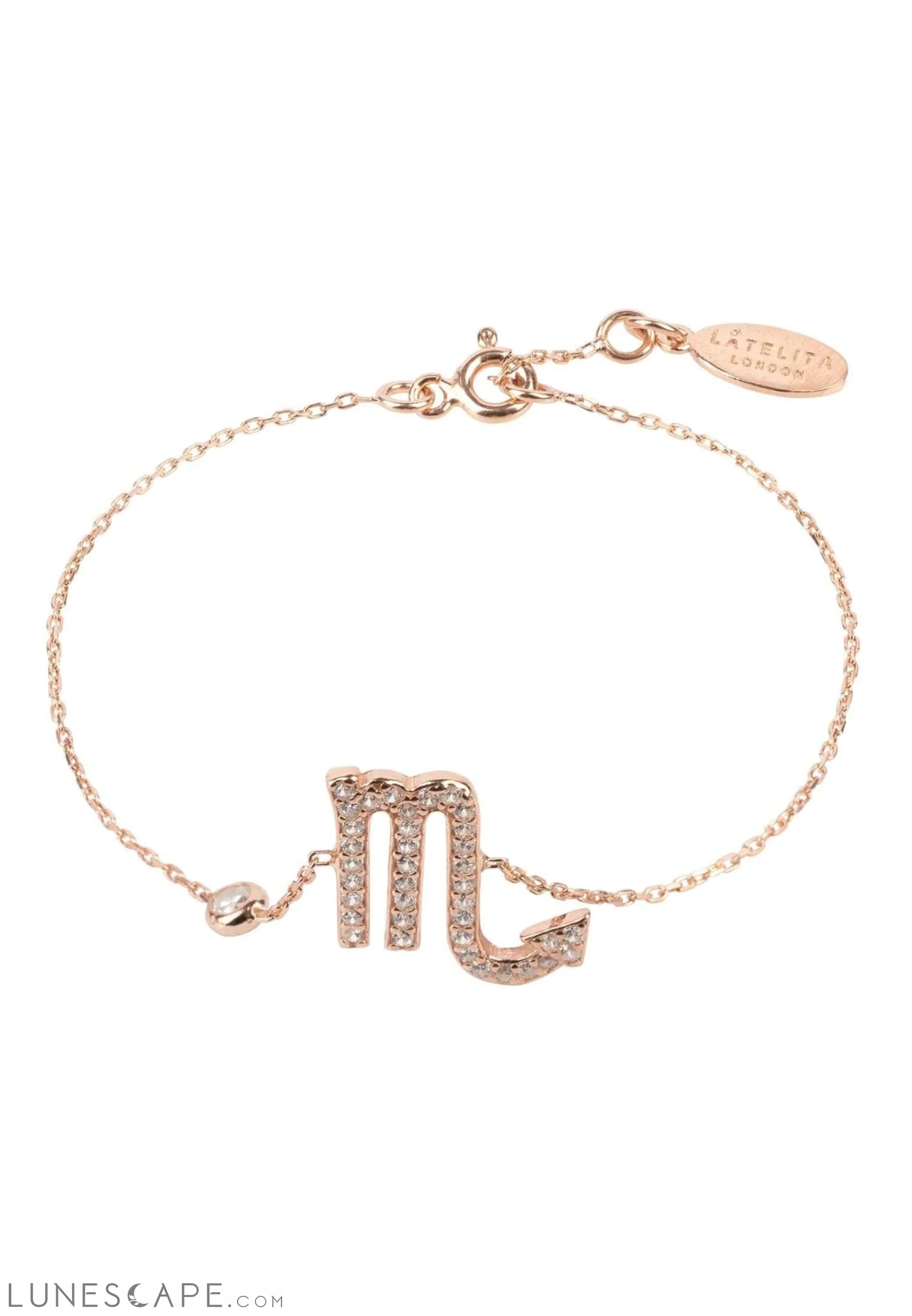 Zodiac Horoscope Star Sign Bracelet Scorpio LUNESCAPE