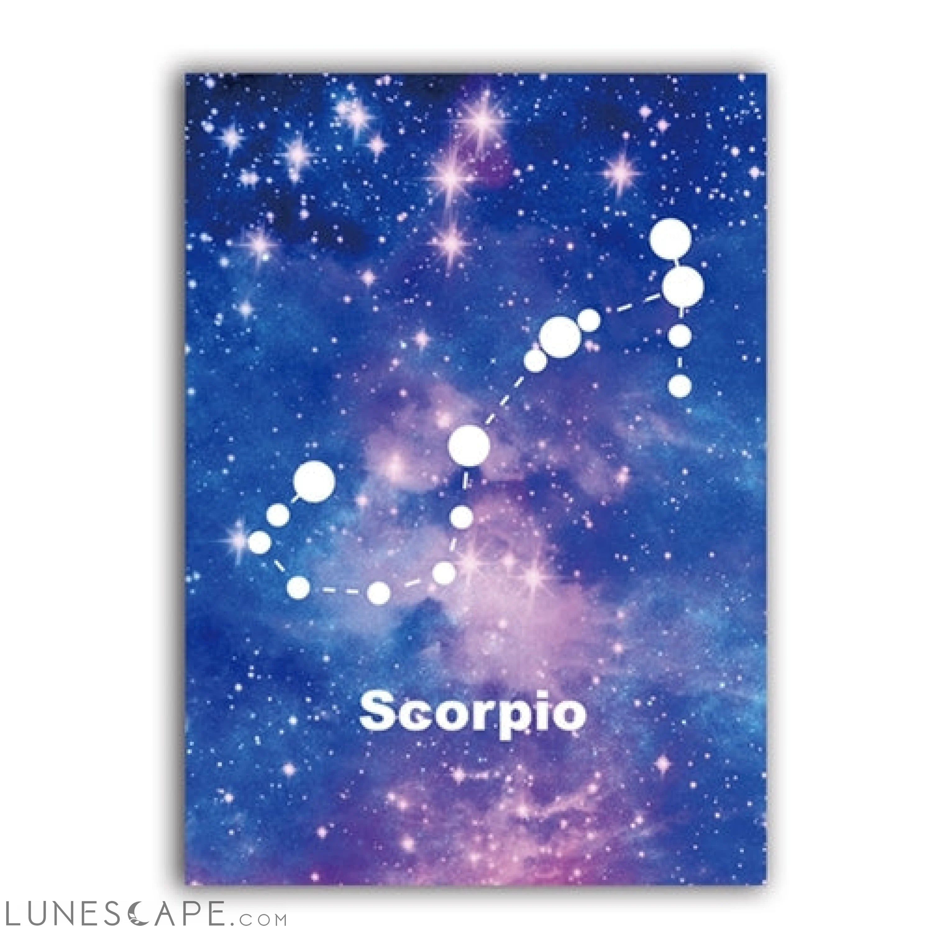 Zodiac Signs Canvas Print LUNESCAPE