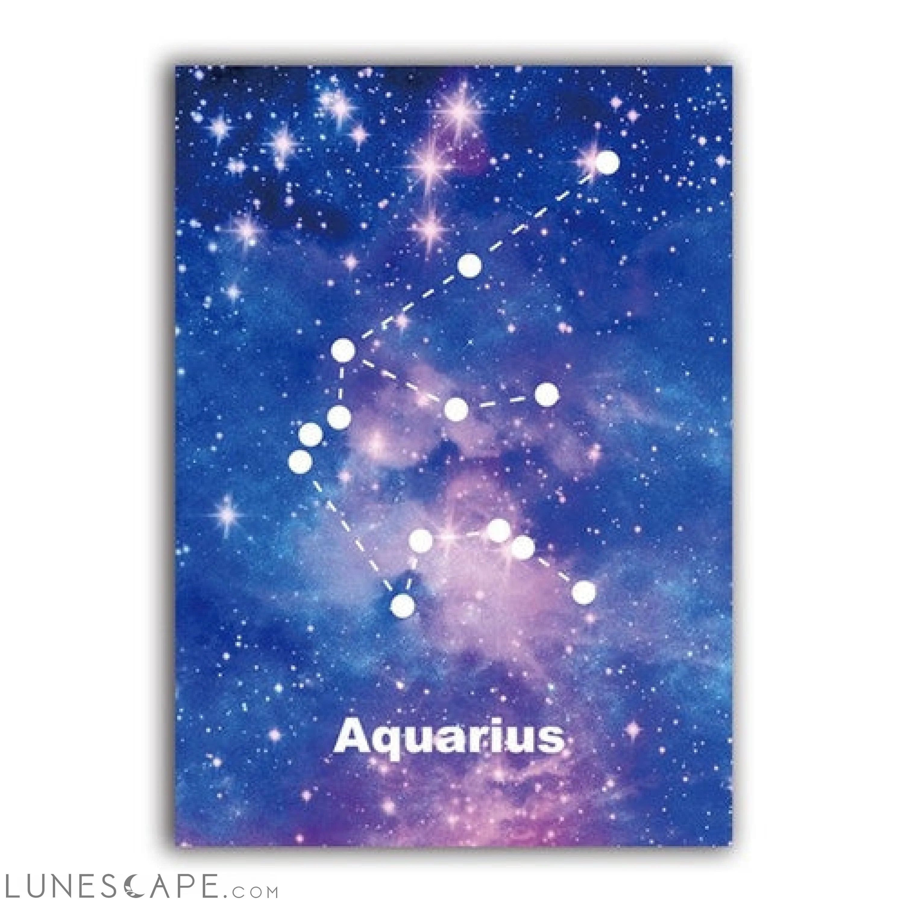 Zodiac Signs Canvas Print LUNESCAPE