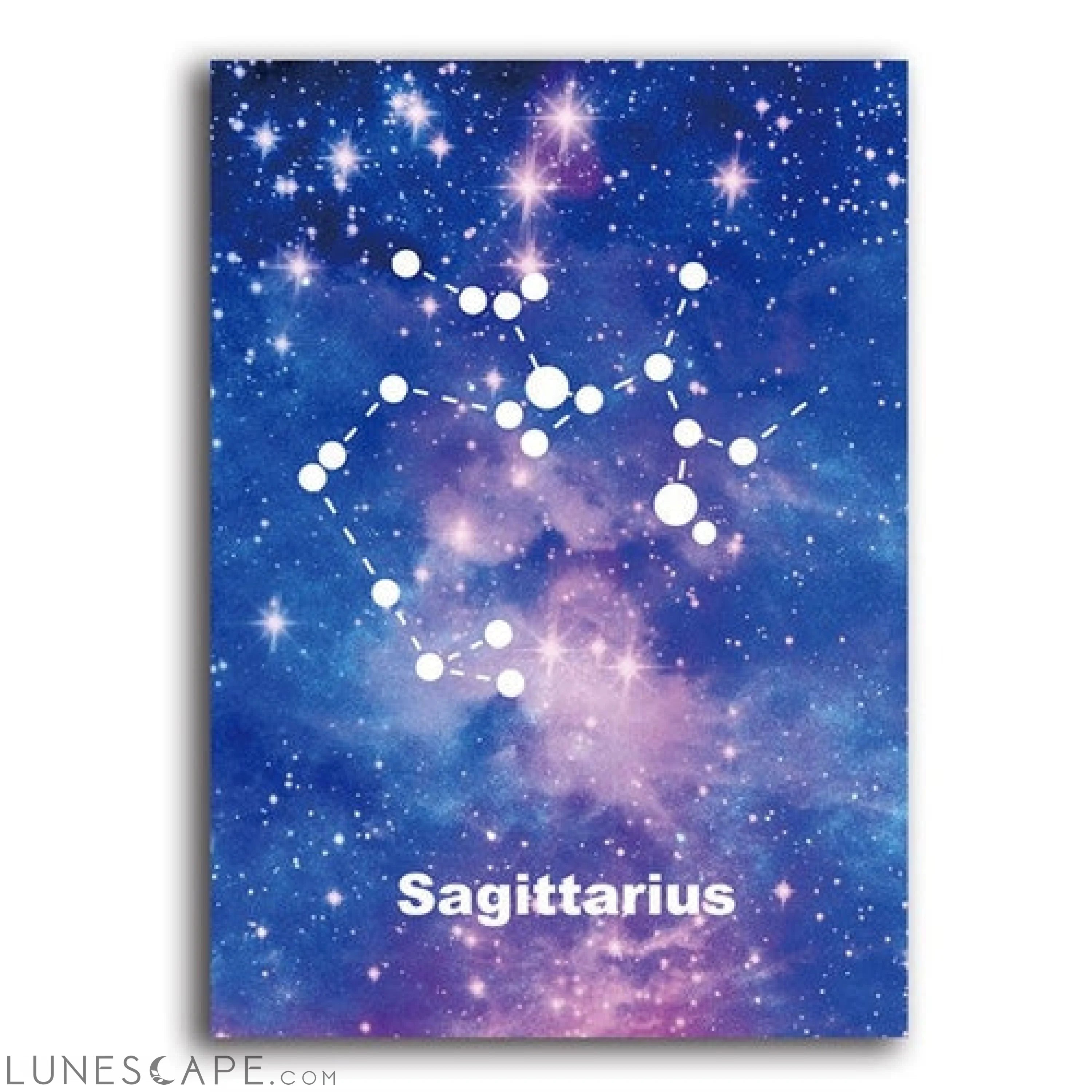 Zodiac Signs Canvas Print LUNESCAPE