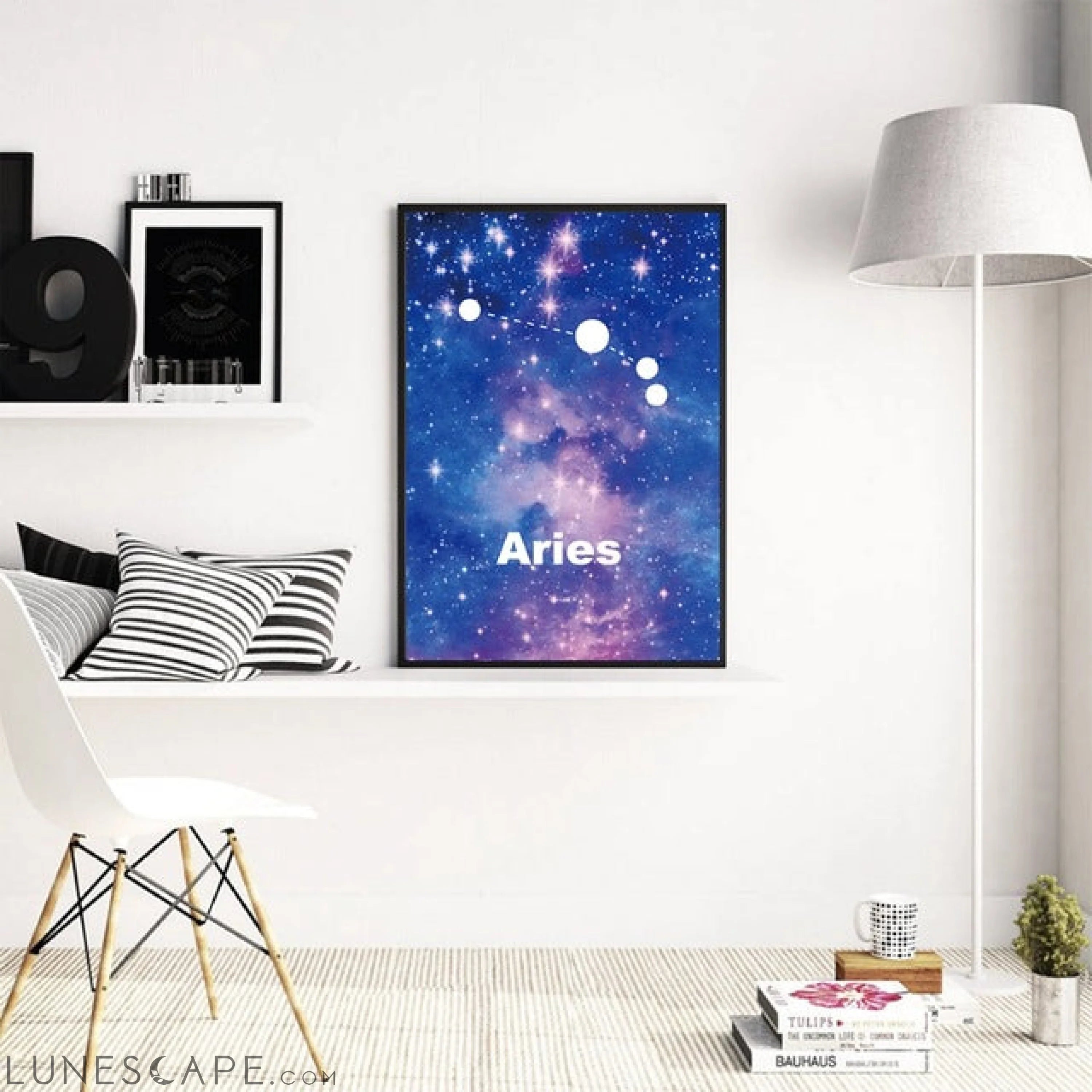 Zodiac Signs Canvas Print LUNESCAPE