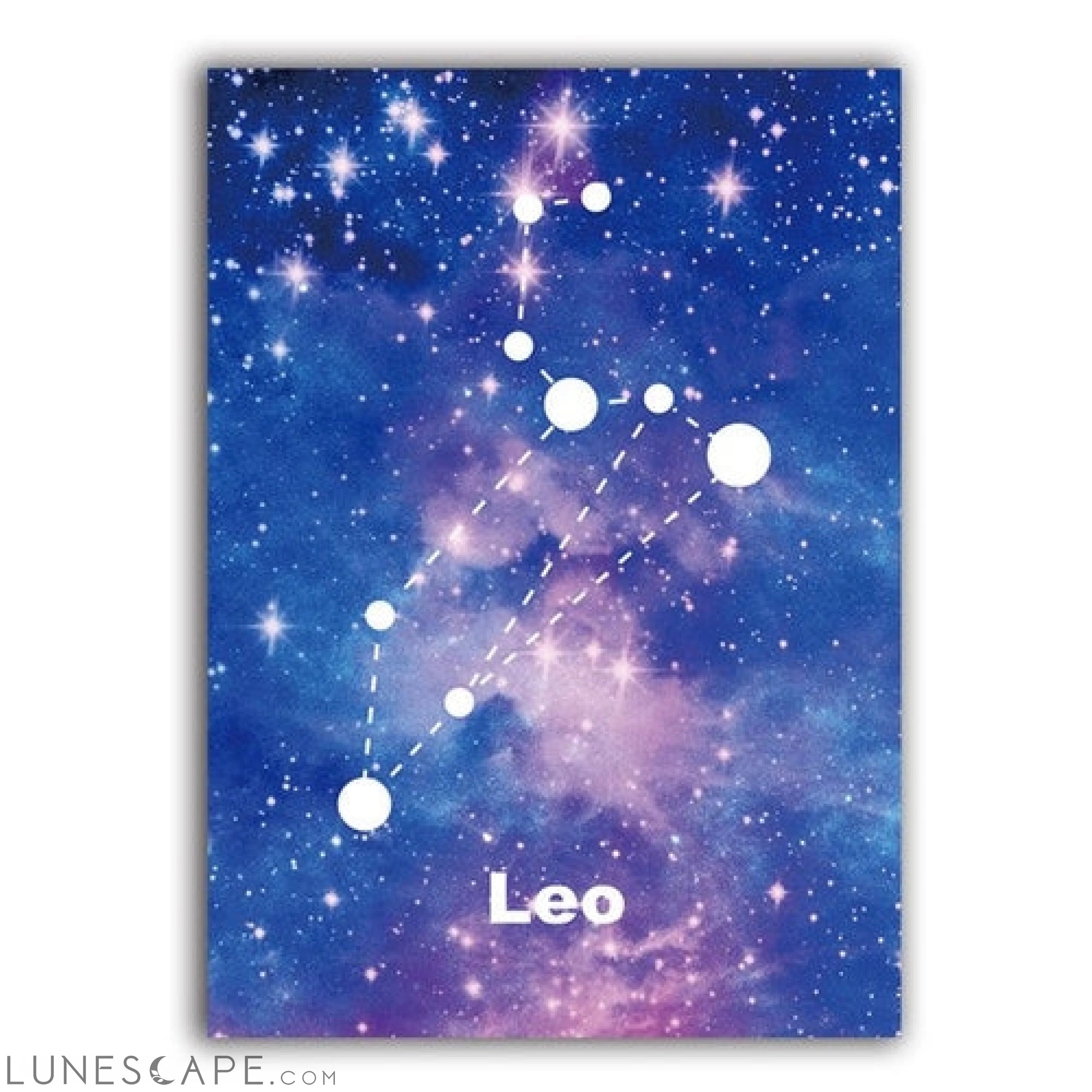 Zodiac Signs Canvas Print LUNESCAPE