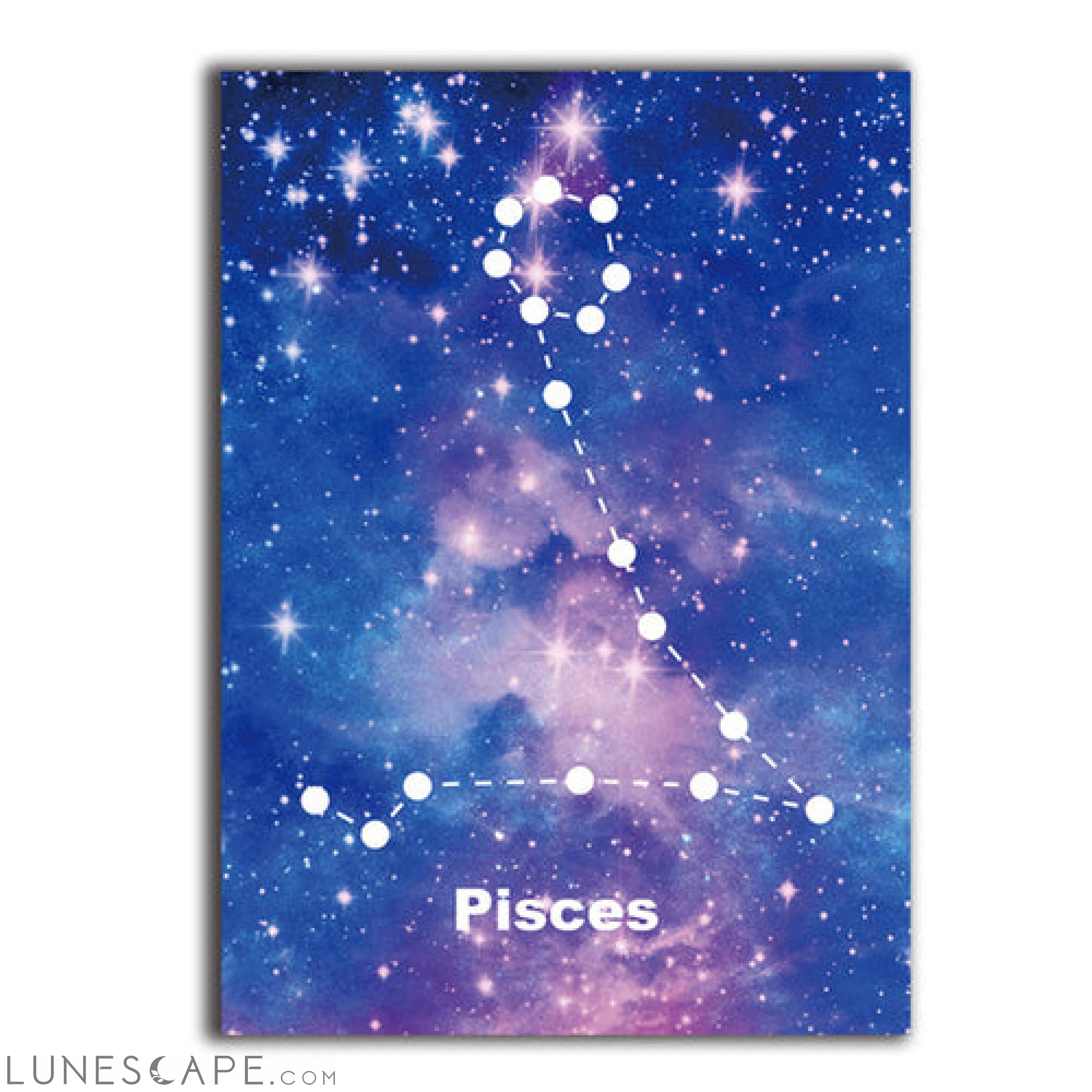 Zodiac Signs Canvas Print LUNESCAPE