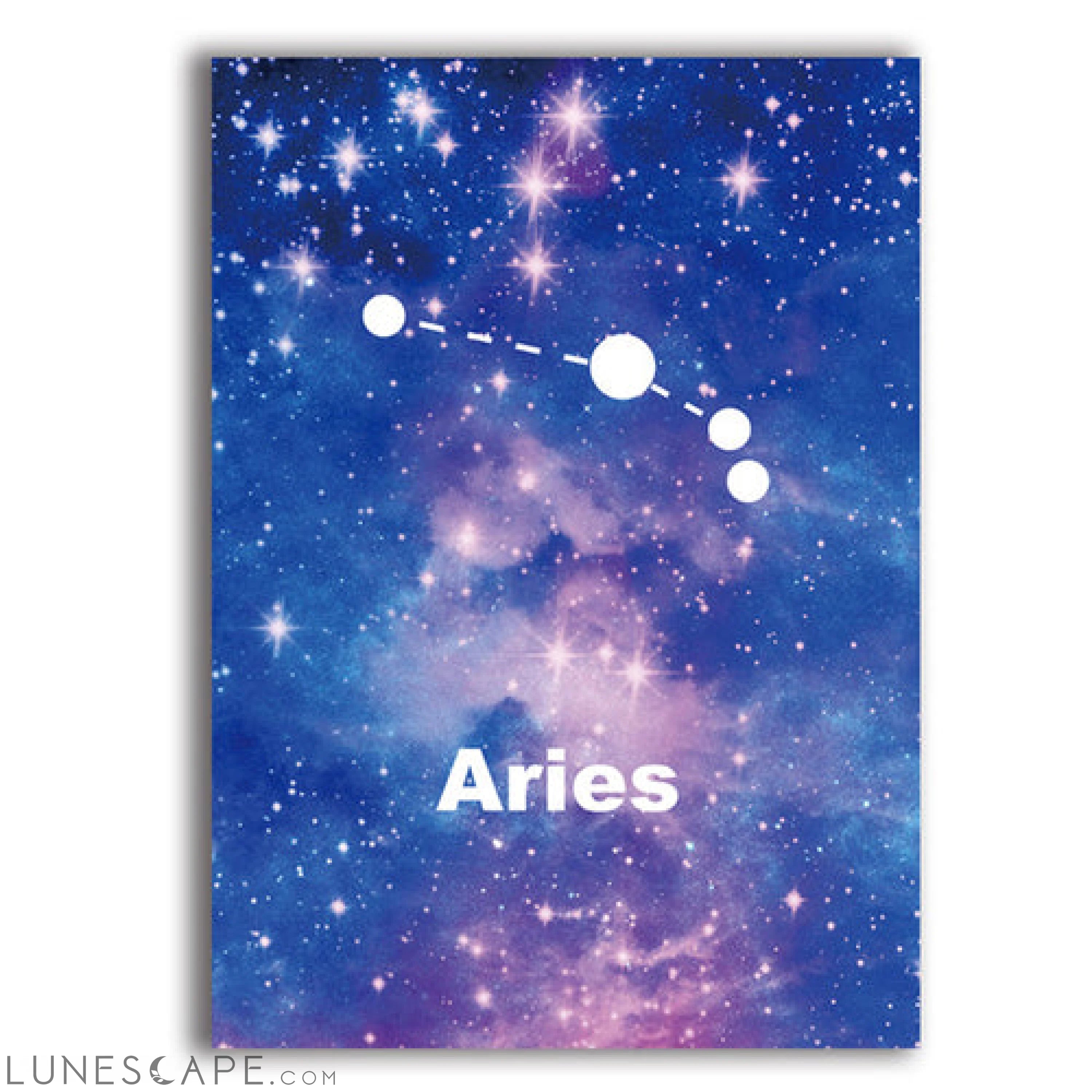 Zodiac Signs Canvas Print LUNESCAPE