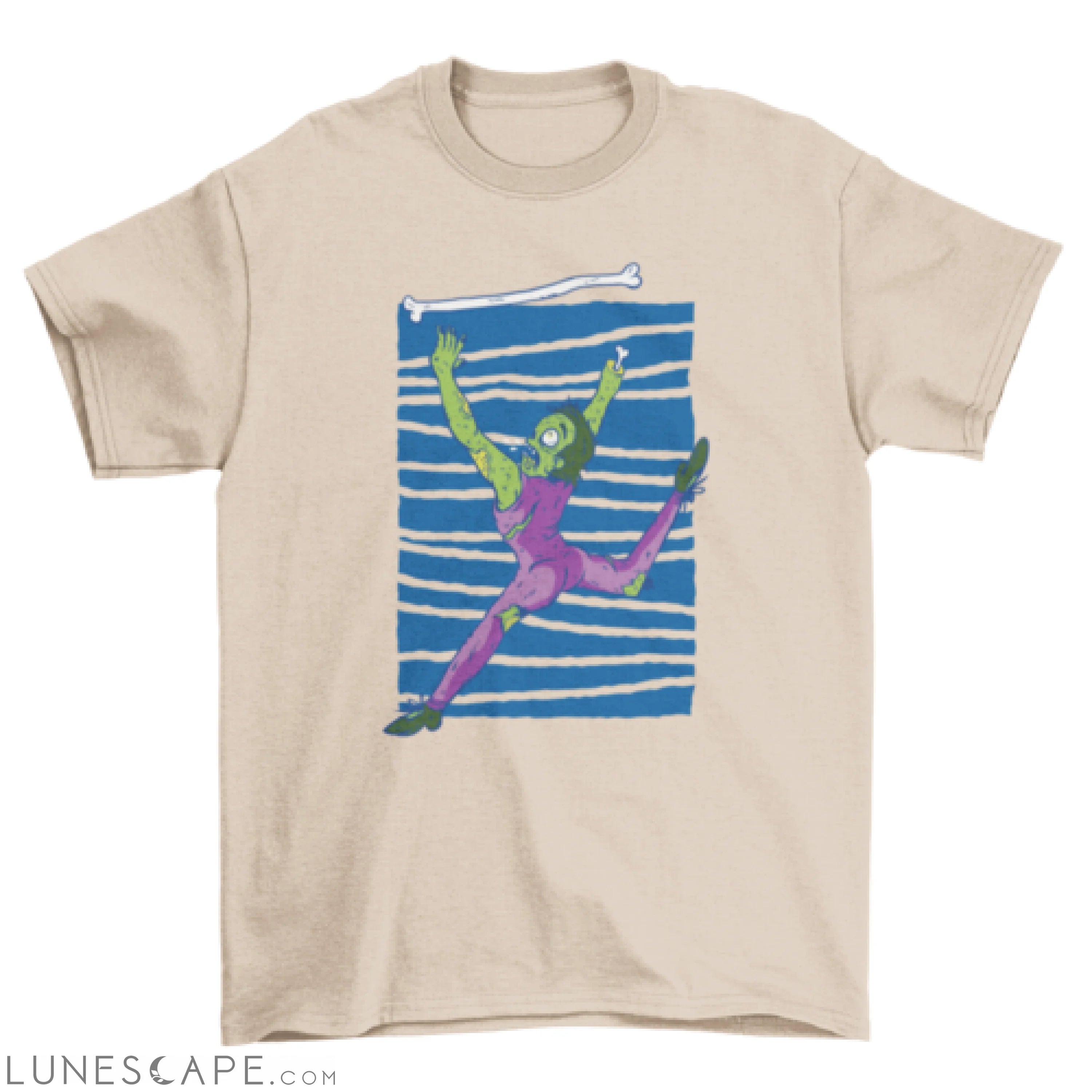 Zombie baton twirling t-shirt LUNESCAPE