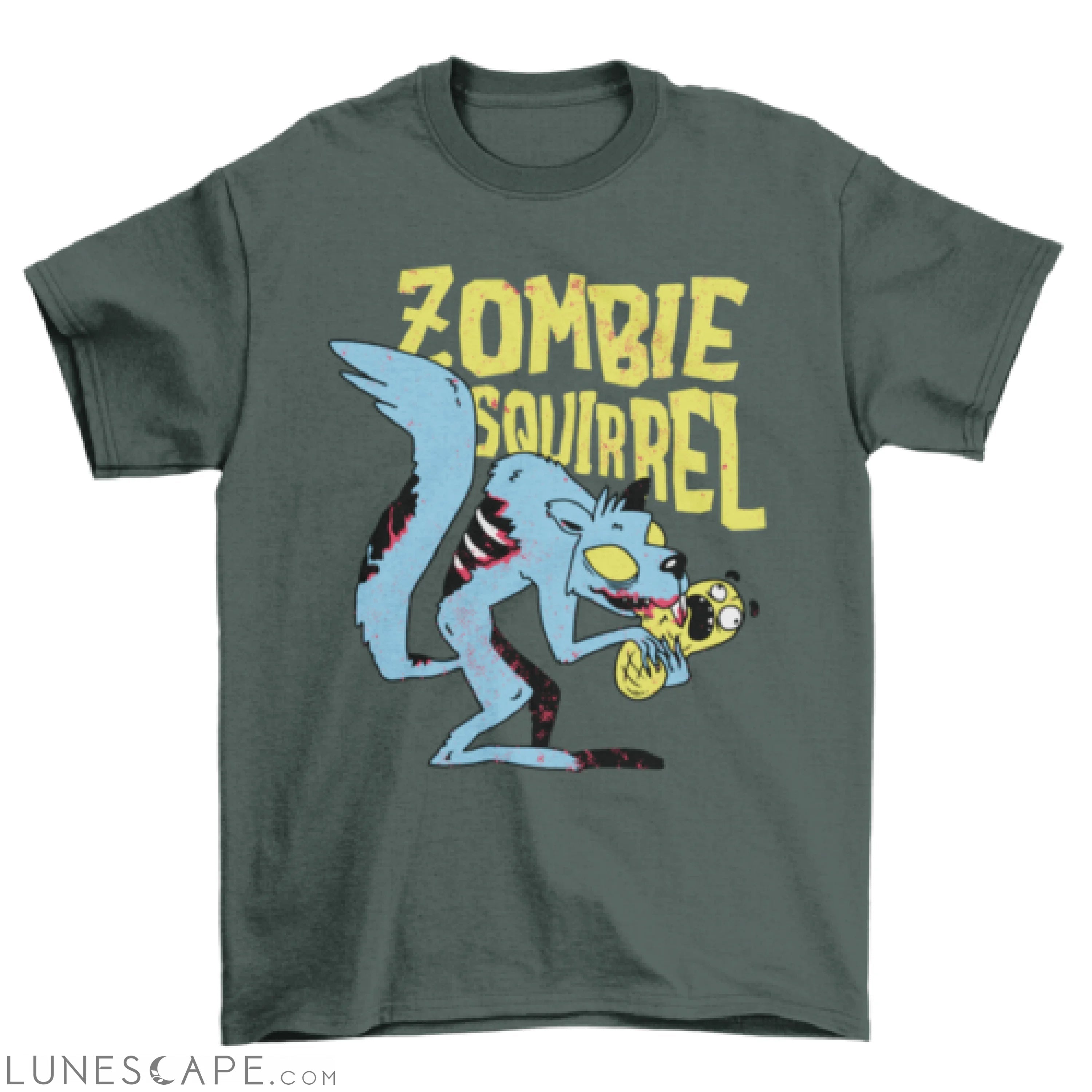 Zombie Squirrel T-shirt LUNESCAPE