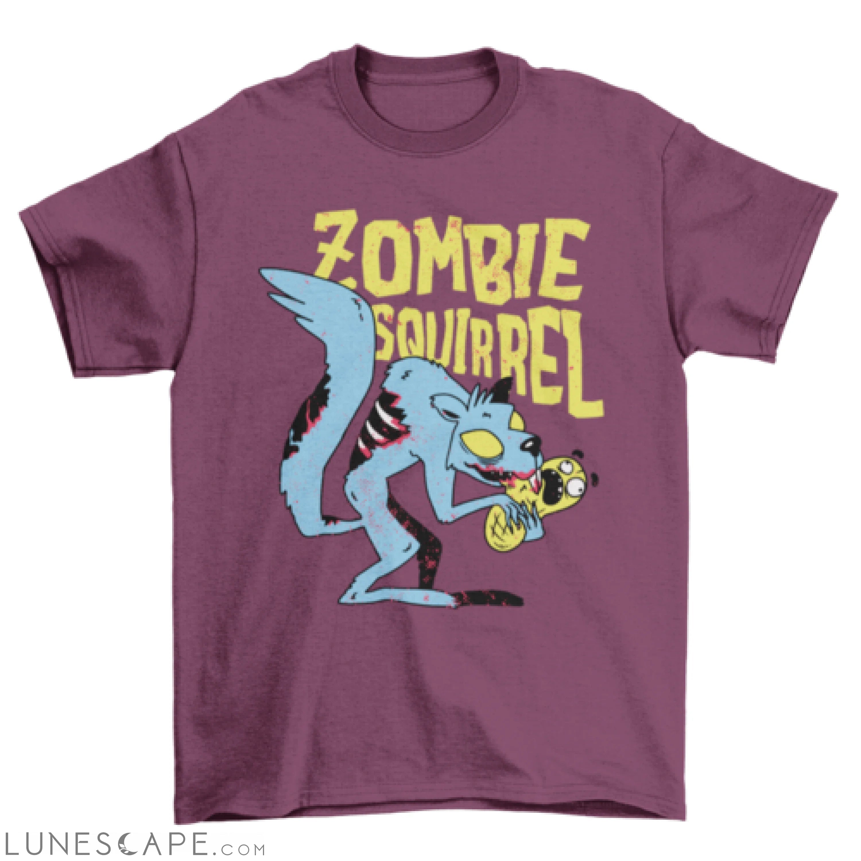 Zombie Squirrel T-shirt LUNESCAPE